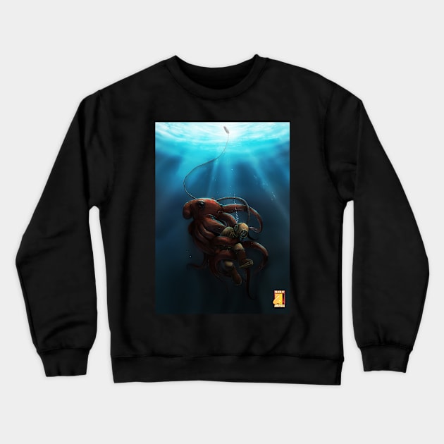 dive Crewneck Sweatshirt by Narizamavizca